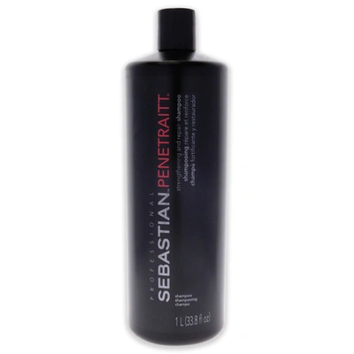 Sebastian Penetraitt Strengthening And Repair Shampoo For Unisex 33.8 oz Shampoo