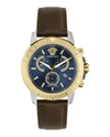 VERSACE NEW CHRONO STRAP WATCH