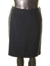 CALVIN KLEIN WOMENS HEATHERED LINED PENCIL SKIRT
