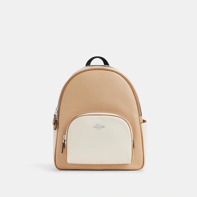 Coach Outlet Court Backpack In Colorblock In Multi