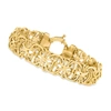 Canaria Fine Jewelry Canaria 10kt Yellow Gold Interlocking Link Bracelet In Multi