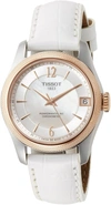Tissot Women's T-classic Ballade 30mm Automatic Watch In White