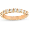 Pompeii3 2ct Diamond Eternity Ring 14k Yellow Gold Womens Anniversary Band In Multi