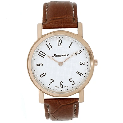 Mathey-tissot Men's City White Dial Watch