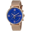 Christian Van Sant Men's Blue Dial Watch In Blue