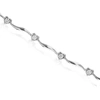 Vir Jewels 1/2 Cttw Classic Diamond Bracelet 10k White Gold Round Prong Set Heart 7 Inch In White