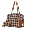 Mkf Collection By Mia K Karlie Tote Bag With Wallet - 2 Pieces In Multi