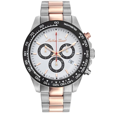 Mathey-tissot Men's Mathy Chrono White Dial Watch