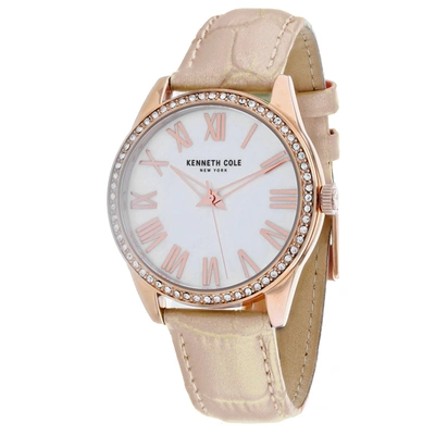 Kenneth Cole Women's Mop Dial Watch In Mop / Mother Of Pearl