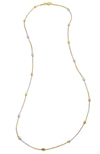 Savvy Cie Jewels 18k Tri Color Italian 20" In Multi