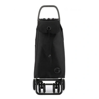 Rolser I-max Mf 4 Wheel 2 Swivelling Foldable Shopping Trolley - Black