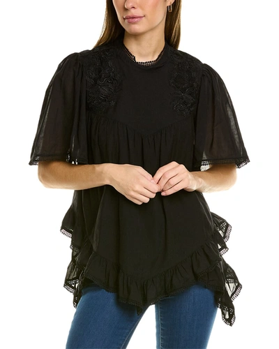 Allsaints Nico Top In Black