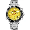 Seapro Mondial Timer Chronograph Quartz Mens Watch Sp0153 In Yellow