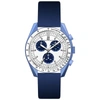 Oceanaut Orbit Chronograph Quartz White Dial Mens Watch Oc7585 In White
