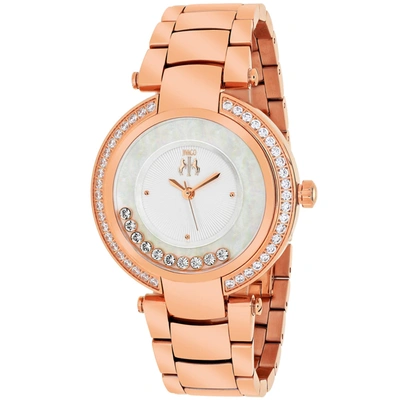 Jivago Women's Silver Dial Watch In Gold / Gold Tone / Rose / Rose Gold / Rose Gold Tone / Silver