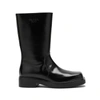 PRADA PRADA LEATHER BOOTS