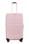 Beis The 26-inch Check-in Roller Bag In Atlas Pink