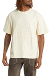 Honor The Gift Amped Up Short Sleeve Logo Tee In Bone