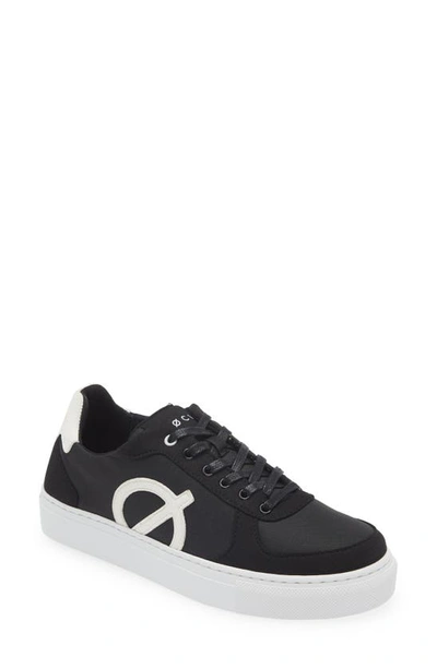 Loci Eight Low-top Court Sneakers - Made With Recycled Nylon In Navy White
