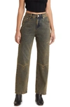 HOUSE OF SUNNY COURTYARD STRAIGHT LEG JEANS