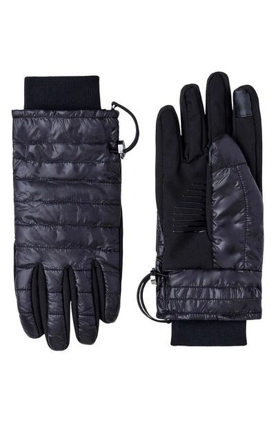 MACKAGE ALFIE QUILTED RECYCLED NYLON GLOVES