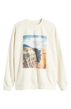 ONE OF THESE DAYS STOP CREWNECK GRAPHIC SWEATSHIRT