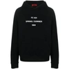 424 Embroidered-logo Detail Hoodie In Black