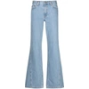 Apc Cropped Faded High-rise Straight-leg Jeans In Blue