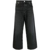 Agolde Low Slung Baggy Jeans In Black