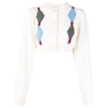 Alessandra Rich Sweaters In Neutrals