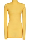Marni Fine-knit Virgin-wool Jumper In Yellow