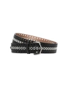 ALAÏA ALAÏA BELT WITH NEO VIENNE EYELETS