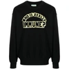 Aries Man Sweatshirt Black Size Xl Cotton In Black