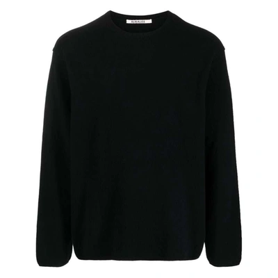 Auralee Black Hard Twist Sweater