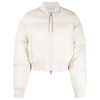 Axel Arigato Zoe Down Bomber Jacket In Neutrals