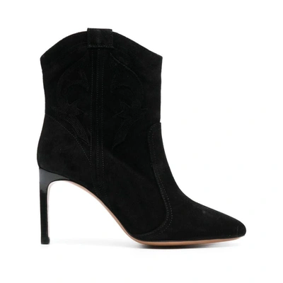 Ba&sh Caitlin 85mm Ankle Boots In Black
