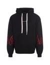 Vision Of Super Man Sweatshirt Black Size Xl Cotton In Black