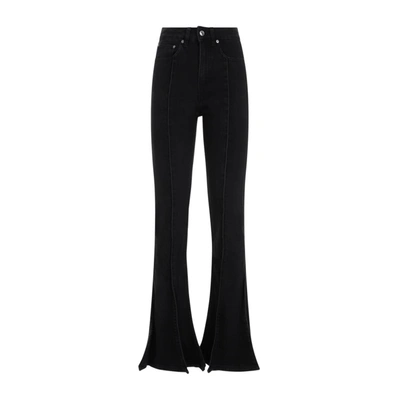 Y/project Classic Trumpet Flared Jeans In Black