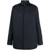 Barba Napoli Long-sleeve Cotton Shirt In Blue