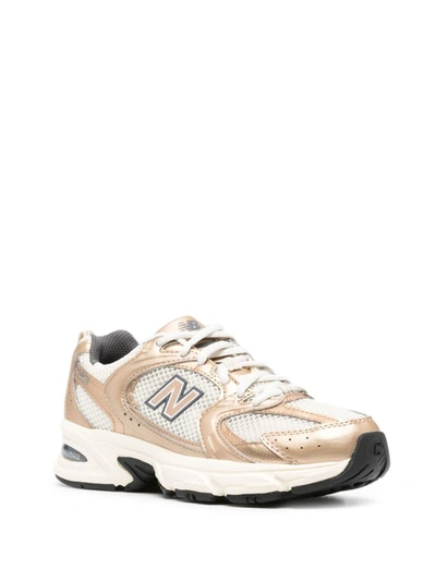 New Balance 530 Woman Sneakers Bronze Size 5 Textile Fibers In Yellow