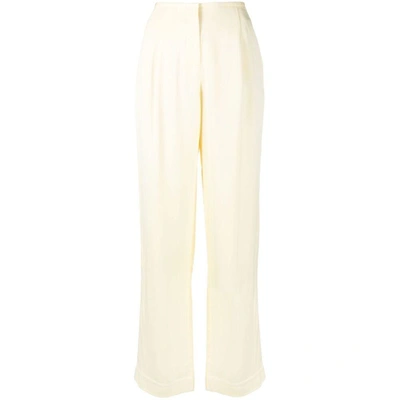 Christopher Esber Trousers In Yellow