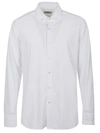 Sonrisa Long Sleeve Stretch Cotton Shirt In White