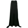 Tom Ford Long Cape Sleeve Dress In Black