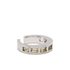 Tom Wood Sterling Silver Vault Double Arch Quartz Ring In Silver