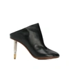 Vetements Bullet Heel Mules In Black