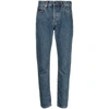 Wardrobe.nyc Belt-loop Jeans In Blue