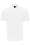 Hugo Boss Boss Phillipson Slim Fit Polo Shirt In White