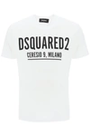 Dsquared2 Ceresio 9 Print Cotton Jersey T-shirt In White