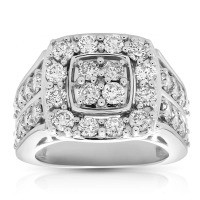 Vir Jewels 3 Cttw Diamond Engagement Ring Cushion Shape 14k White Gold Bridal Wedding