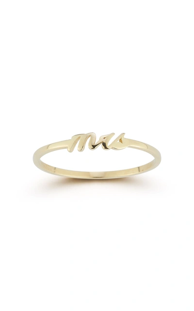 EMBER FINE JEWELRY 14K GOLD MRS RING